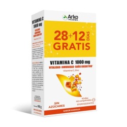 ARKOVITAL VITAMINA C + ZINC 2 X 20 COMP
