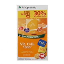 ARKO VITAMINA C & D3  20 COMP X 2