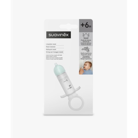 SUAVINEX JERINGUILLA LAVADO NASAL + 4 MESES 1 UN