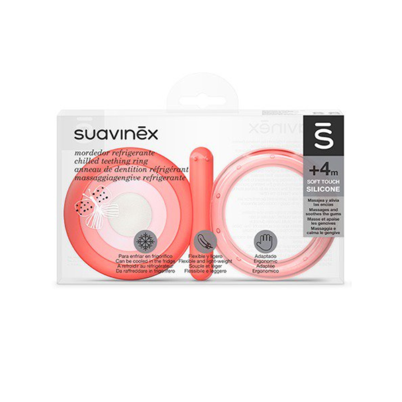 MORDEDOR SILICONA REFRIGERANTE SUAVINEX +4 MESES
