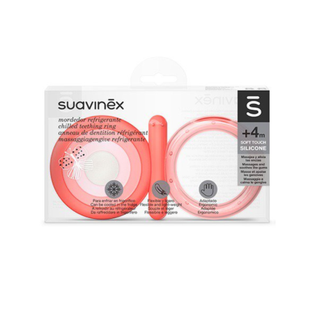MORDEDOR SILICONA REFRIGERANTE SUAVINEX +4 MESES