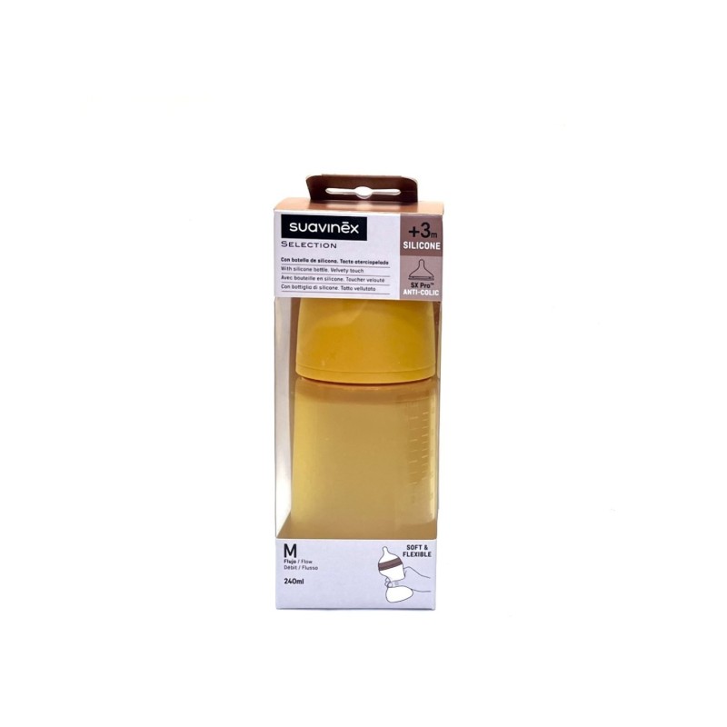 BIBERON SILICONA SUAVINEX INTENSE COLOUR + 3 MES