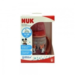 BIBERON SILICONA NUK ENTRENA MICKEY FIRST CHOICE