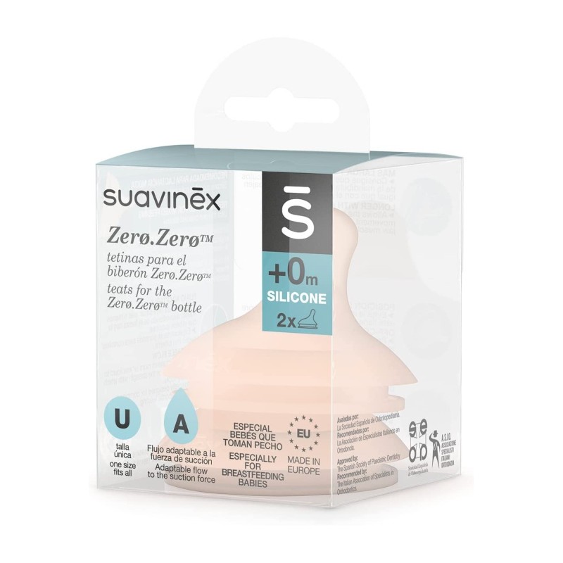 TETINA SILICONA LACTANCIA SUAVINEX MIXTA