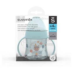 BIBERON SILICONA SUAVINEX ENTRENA ANTIDERRAME AS