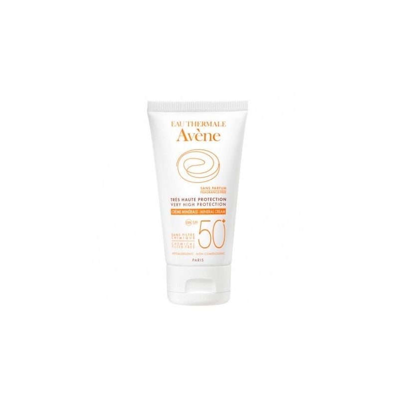 AVENE CREMA SPF50+ MINERAL AV 50 ML AVENE CREMA SPF50+ MINERAL AV 50 ML