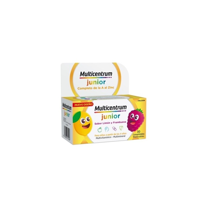 MULTICENTRUM JUNIOR 30 COMP FRAMBUESA/LIMON MULTICENTRUM JUNIOR 30 COMP FRAMBUESA/LIMON