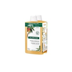 KLORANE CHAMPU MANGO 2X400ML