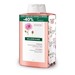 KLORANE CHAMPU PEONINA 2X400ML