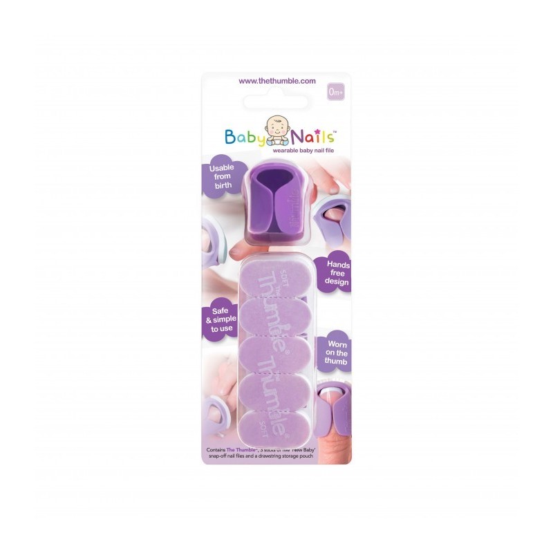 LIMA UÑA BEBE BABYNAILS + 15 RECAMBIOS
