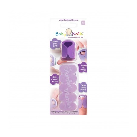LIMA UÑA BEBE BABYNAILS + 15 RECAMBIOS