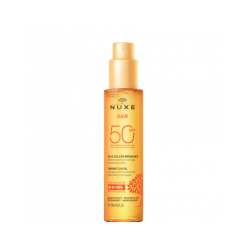 NUXE SUN ACEITE BRONCEAD ROSTRO Y CUERPO SPF50
