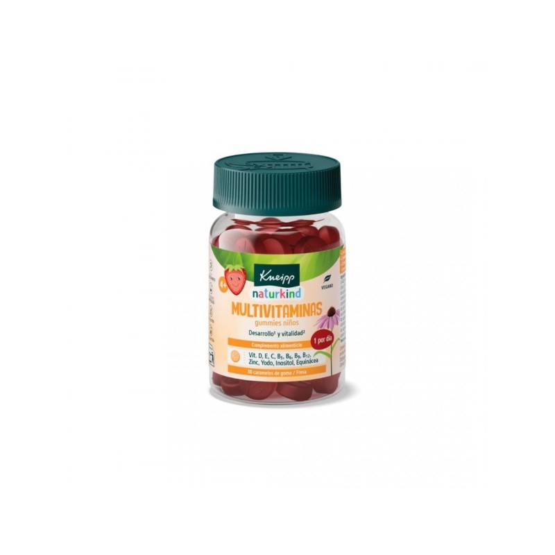 KNEIPP GUMMIES NIÑOS MULTIVITAMINAS 30 CARAMELOS