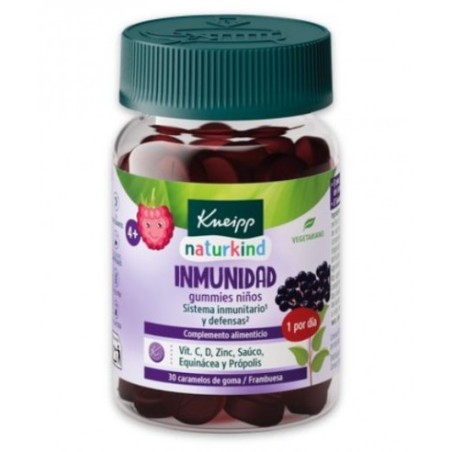 KNEIPP GUMMIES NIÑOS IMMUNIDAD 30 CARAMELOS DE G