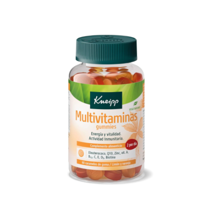 KNEIPP MULTIVITAMINAS 60 GUMMIES SABOR LIMON Y N