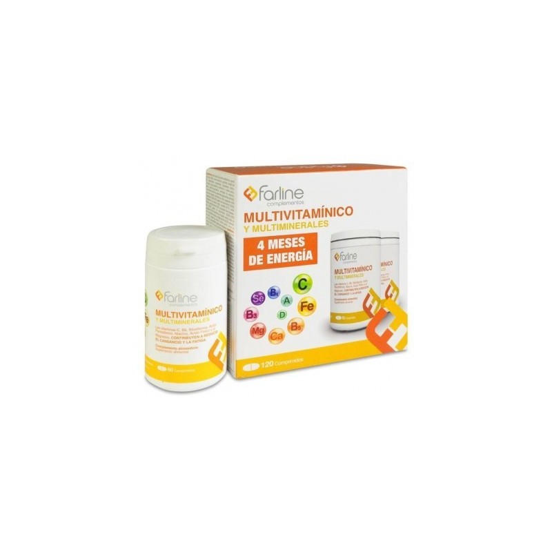 MULTIVITAMINICO FARLINE DUPLO 60 COMP EFERVESCEN