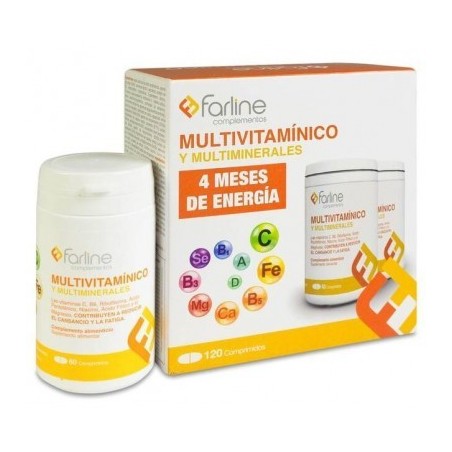MULTIVITAMINICO FARLINE DUPLO 60 COMP EFERVESCEN