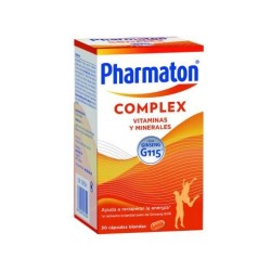 PHARMATON COMPLEX  30 CAPSULAS