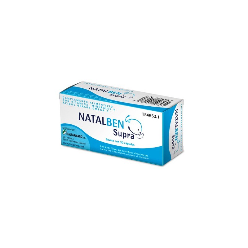 NATALBEN SUPRA 30 CAPS NATALBEN SUPRA 30 CAPS