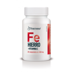 PHARMASOR HIERRO + VITAMINA C 60 COMPRIMIDOS