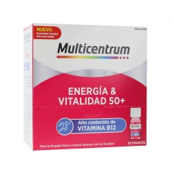 MULTICENTRUM ENERGIA & VITALIDAD 50+ 30 FRASCOS