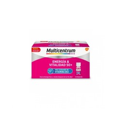 MULTICENTRUM ENERGIA & VITALIDAD 50+ 15 FRASCOS