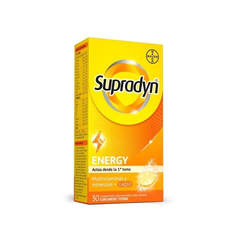 SUPRADYN ENERGY 30 COMPRIMIDOS EFERVESCENTES SUPRADYN ENERGY 30 COMPRIMIDOS EFERVESCENTES